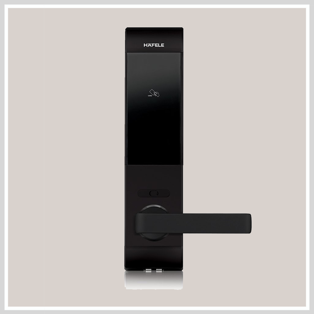 Khóa điện tử Hafele DL7900 màu đen thân khóa nhỏ 912.05.640